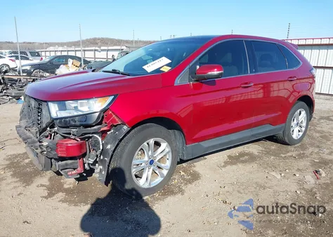 2015 Ford Edge Titanium from USA, damaged, VIN 2FMTK4K99FBB96257